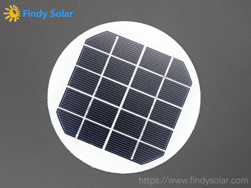 5V 2W Round Solar Panel 